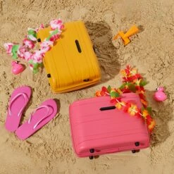 IT Luggage Momentous - 4-Piece Set (Mango Sorbet) -UK Suitcase Sales 2024 17 d6d82c2d 695d 437a b319 5a73ca9dec96