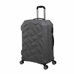 Ice Cap Plus - 3pc Set (Frost Grey) -UK Suitcase Sales 2024 32630 HK16 2528A08FrostedgreySSFrontpanel25in