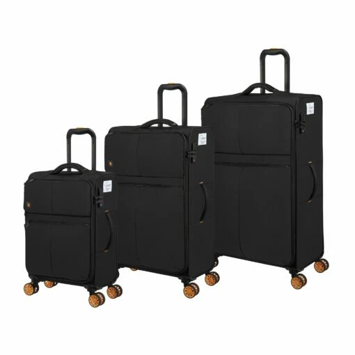 IT Luggage Lykke - 3pc Set (Black) -UK Suitcase Sales 2024 32641 HK12 2644E08BlackSSFrontpanel 1a7335fb 306c 422c a79f c13f415305c1