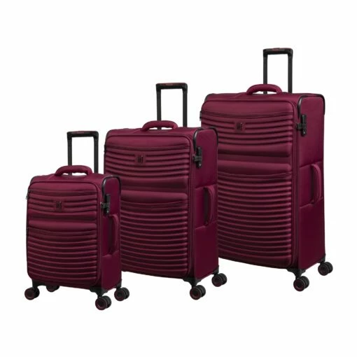 IT Luggage Precursor - 3pc Set (Dark Red) -UK Suitcase Sales 2024 32754 HK12 2883B08DarkredSSFrontpanel
