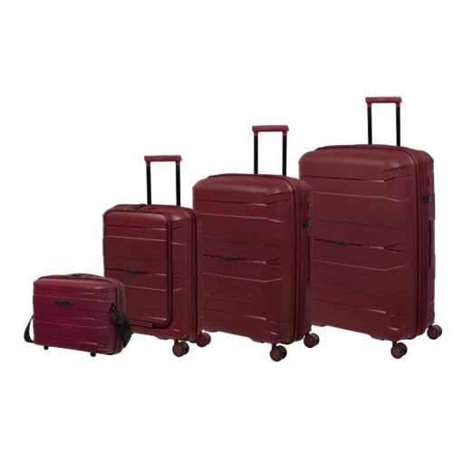 IT Luggage Momentous - 4-Piece Set (German Red) -UK Suitcase Sales 2024 32755 UK15 2886 15 61386 HK15 2886 08GermanredSSFrontpanel