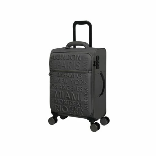 IT Luggage Citywide - Cabin (Charcoal) -UK Suitcase Sales 2024 32757 UK12 2648 08Charcoal Darkgullgrey SSFrontpanel18.7in 4205d26f 4bcb 4af8 bef0 e44cff3394a9