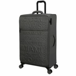 IT Luggage Citywide - 3pc Set (Charcoal) 15 IT Luggage Citywide - 3pc Set (Charcoal) -UK Suitcase Sales 2024 32757 UK12 2648 08Charcoal Darkgullgrey SSFrontpanel29in