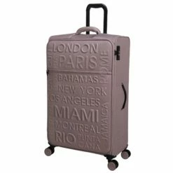 IT Luggage Citywide - 3pc Set (Pale Mauve) -UK Suitcase Sales 2024 32757 UK12 2648 08PalemauveSSFrontpanel29in