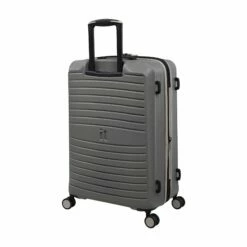 IT Luggage Eco-Protect - 3pc Set (Elephant Skin) -UK Suitcase Sales 2024 32759 UK16 2910E08GreyskinS735SSBackpanel