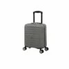 IT Luggage Eco-Protect - Underseat (Elephant Skin) -UK Suitcase Sales 2024 32759 UK16 2910E08GreyskinS735SSFrontpanel14.7in 4cb422bb b08d 4d4a bfd1 52d63a11f439