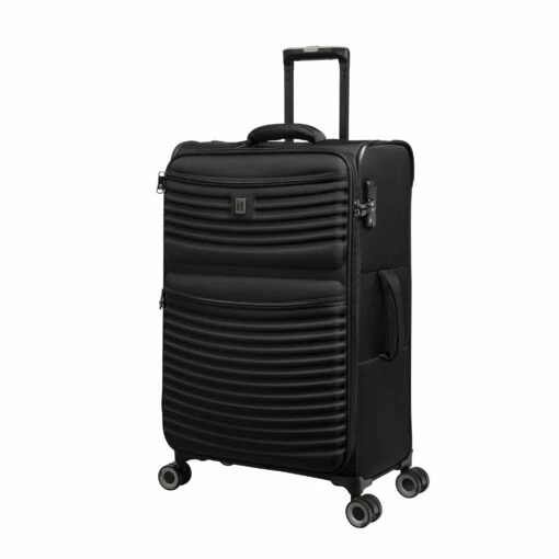 IT Luggage Precursor - Medium Plus (Black) -UK Suitcase Sales 2024 32769 HK12 2883B08BlackSSFrontpanel25in ef97023c d7fc 48bb 8953 c93cf4c5cdf6