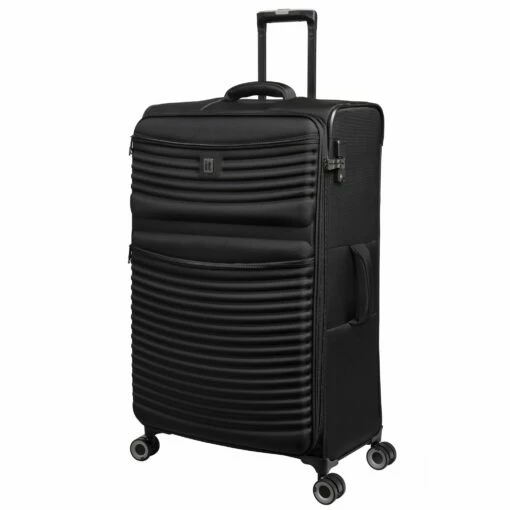 IT Luggage Precursor - Large (Black) -UK Suitcase Sales 2024 32769 HK12 2883B08BlackSSFrontpanel29in e88a097d 5ade 40ff 8d09 7a95c942d325