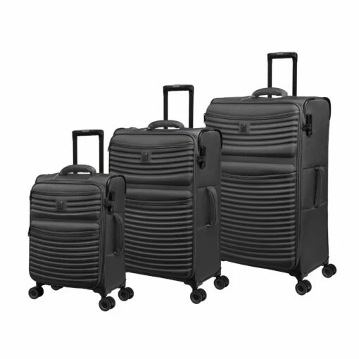 IT Luggage Precursor - 3pc Set (Charcoal) -UK Suitcase Sales 2024 32769 HK12 2883B08CharcoalSSFrontpanel