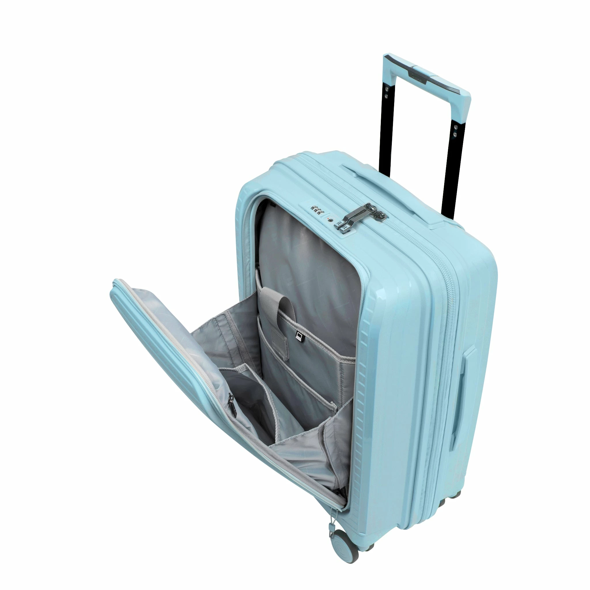 IT Luggage Spontaneous II - Cabin With Pocket (Blue Glow) 4 IT Luggage Spontaneous II - Cabin With Pocket (Blue Glow) - Image 2
