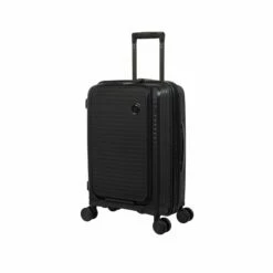 IT Luggage Spontaneous II - 3pc Set (Black) -UK Suitcase Sales 2024 32770 UK15 2881 08BlackSSFrontpanel18.5in