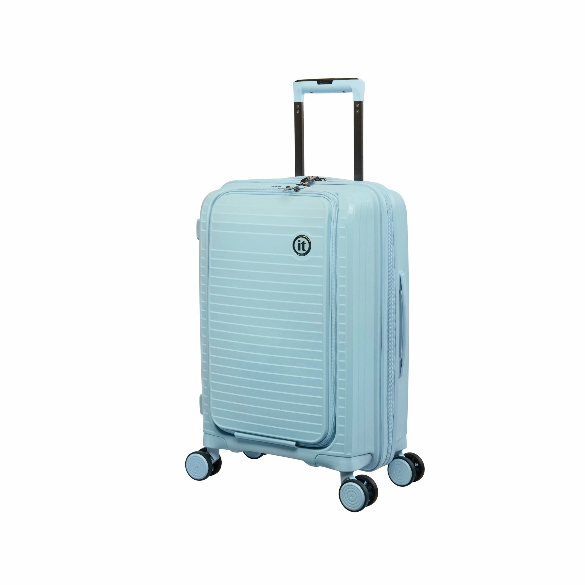 IT Luggage Spontaneous II - Cabin With Pocket (Blue Glow) 3 IT Luggage Spontaneous II - Cabin With Pocket (Blue Glow)