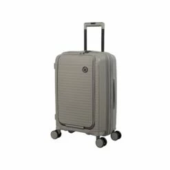 IT Luggage Spontaneous II - 3pc Set (Feather Grey) -UK Suitcase Sales 2024 32770 UK15 2881 08FeathergraySSFrontpanel18.5in b31f045b 15b6 459c a392 d2c00d4efd8c