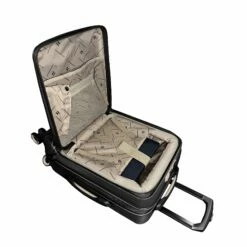 Rapidity - Cabin (Black) 16 Rapidity - Cabin (Black) -UK Suitcase Sales 2024 32798 UK16 2911 08 black open laptop