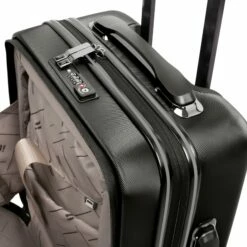 Rapidity - Cabin (Black) 15 Rapidity - Cabin (Black) -UK Suitcase Sales 2024 32798 UK16 2911 08BlackSSFrontpanel18.5in 1 zoom 2