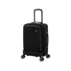 Rapidity - 3pc Set (Black) -UK Suitcase Sales 2024 32798 UK16 2911 08BlackSSFrontpanel18.5in