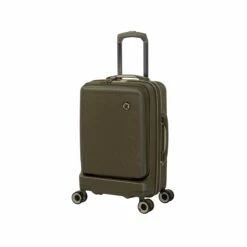 Rapidity - 3pc Set (Dark Olive) 17 Rapidity - 3pc Set (Dark Olive) -UK Suitcase Sales 2024 32798 UK16 2911 08DarkoliveSSFrontpanel18.5in cabin