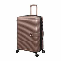 IT Luggage Helixian - 3pc Set (Metallic Rose Gold) 17 IT Luggage Helixian - 3pc Set (Metallic Rose Gold) -UK Suitcase Sales 2024 32898 UK16 2842 08MetallicrosegoldS397SSFrontpanel25in