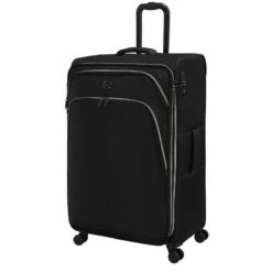 IT Luggage Trinary - 4pc Set (Black) -UK Suitcase Sales 2024 32909 UK12 2875 08BlackSSFrontpanel29in