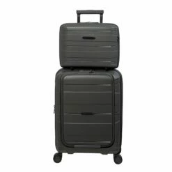 IT Luggage Momentous - 4-Piece Set (Starlight Grey) -UK Suitcase Sales 2024 32912 UK15 0886 08 15 2886 15StarlightgreySSFrontpanel