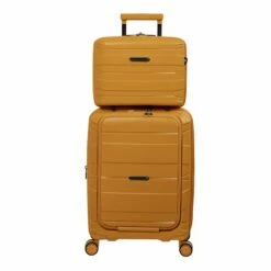 IT Luggage Momentous - 4-Piece Set (Mango Sorbet) -UK Suitcase Sales 2024 32912 UK15 2886 08 15 2886 15MangosorbetSSFrontpanel