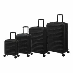 IT Luggage Eco-Protect - 4pc Set (Black)