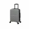 IT Luggage Eco-Protect - Cabin (Silver) -UK Suitcase Sales 2024 32913 UK16 2910E08SilverSSFrontpanel18.9in e12edbd5 1e55 4c63 ba7e 9fcf2f1e98a6