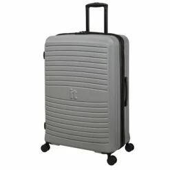 IT Luggage Eco-Protect - 4pc Set (Silver) -UK Suitcase Sales 2024 32913 UK16 2910E08SilverSSFrontpanel29in