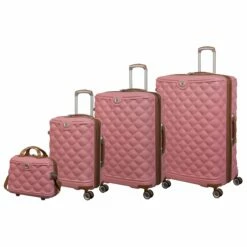 IT Luggage Indulging - Medium Plus (Flamingo Pink) -UK Suitcase Sales 2024 32964 UK16 3039 08 16 3039 15FlamingoPinkSSFrontpanelset2 0b8b947f cb7f 4e5a 9795 c3e7088039db