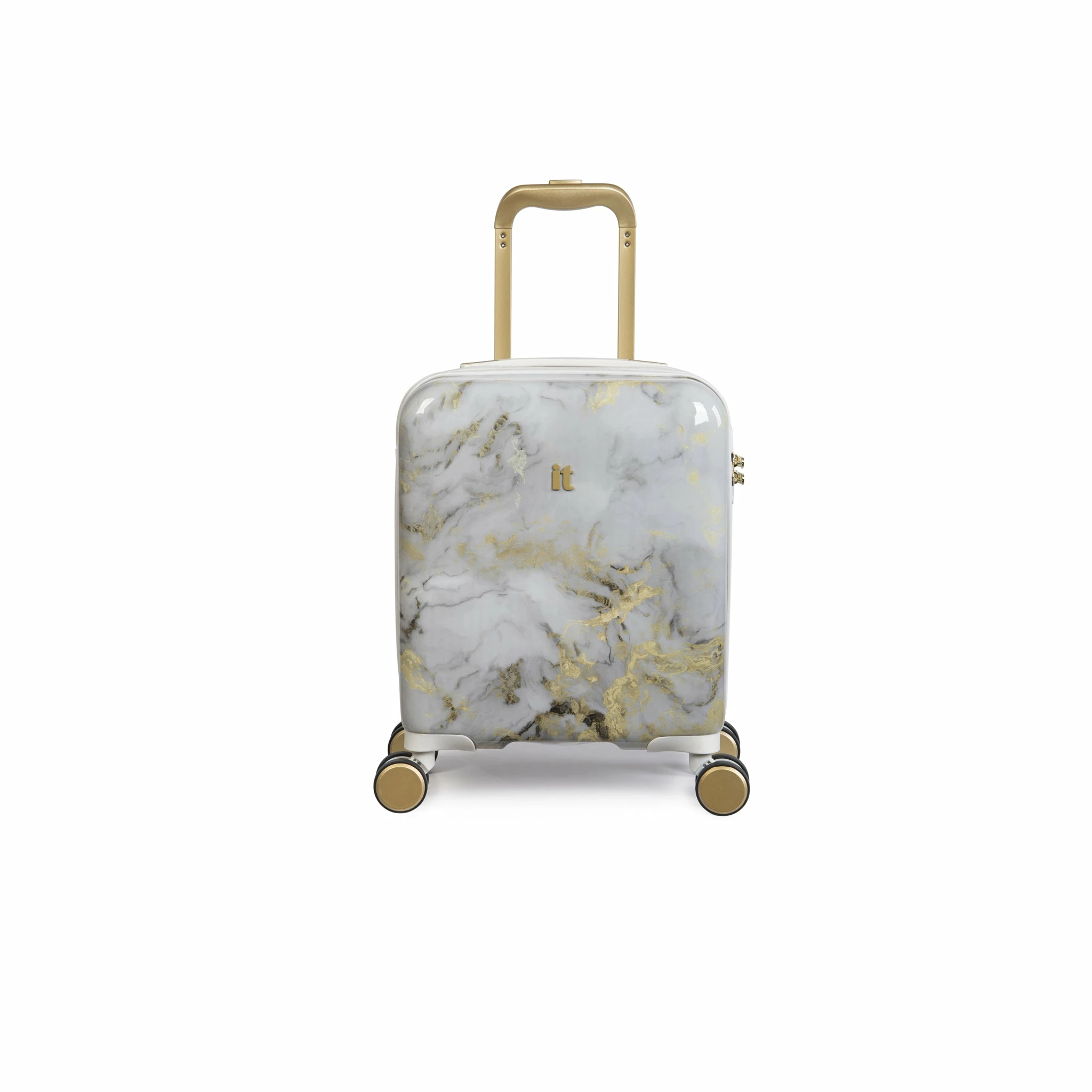 IT Luggage Sheen - 4pc Set (Gold Greyscale Marble) 9 IT Luggage Sheen - 4pc Set (Gold Greyscale Marble) - Image 7