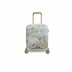 IT Luggage Sheen - Underseat (Gold Greyscale Marble)