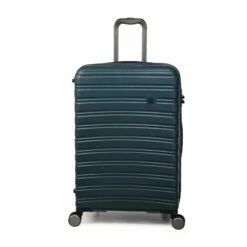 IT Luggage Fusional - 4pc Set (Mediterranean Green) 23 IT Luggage Fusional - 4pc Set (Mediterranean Green) -UK Suitcase Sales 2024 32987A UK16 2920 08MediterraneagreenS730SSFrontpaneldirectly25in