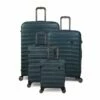 IT Luggage Fusional - 4pc Set (Mediterranean Green)