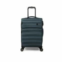 IT Luggage Fusional - 4pc Set (Mediterranean Green) 24 IT Luggage Fusional - 4pc Set (Mediterranean Green) -UK Suitcase Sales 2024 32987B UK12 2920 08MediterraneagreenS730SSFrontpaneldirectly19.4in