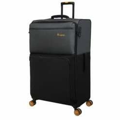 Front Page -UK Suitcase Sales 2024 33080 UK12 1519B08Pewter BlackSSFrontpanel31.3in