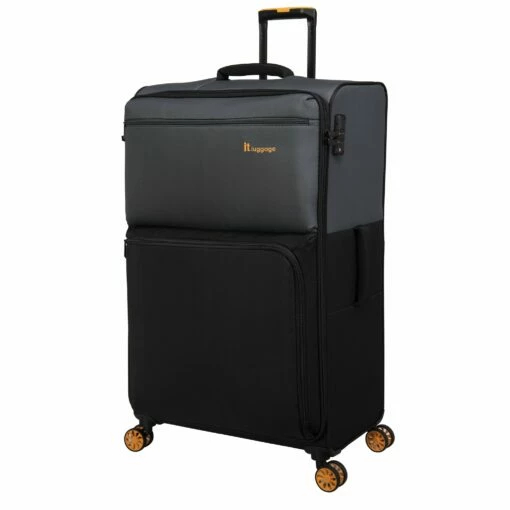 Duo-Tone - Extra Large (Pewter & Black) -UK Suitcase Sales 2024 33080 UK12 1519B08Pewter BlackSSFrontpanel31.3in c4318a47 3d76 4790 b021 3785ece79efd