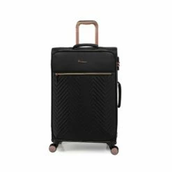 IT Luggage Bewitching - 5pc Set (Black) 23 IT Luggage Bewitching - 5pc Set (Black) -UK Suitcase Sales 2024 33095 UK12 2686 08BlackSSFrontpaneldircetly23.7in