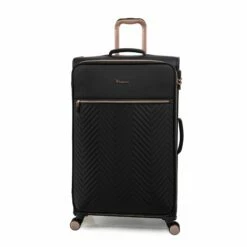 IT Luggage Bewitching - 5pc Set (Black) 22 IT Luggage Bewitching - 5pc Set (Black) -UK Suitcase Sales 2024 33095 UK12 2686 08BlackSSFrontpaneldircetly27.9in