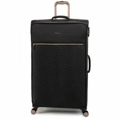 IT Luggage Bewitching - 5pc Set (Black) 21 IT Luggage Bewitching - 5pc Set (Black) -UK Suitcase Sales 2024 33095 UK12 2686 08BlackSSFrontpaneldircetly32.2in