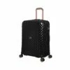 IT Luggage Glitzy - Medium Plus (Black) -UK Suitcase Sales 2024 33109 UK16 2888A08BlackSSFrontpanel23in 0110db79 3f9d 4859 b0ff 20ae9b1535c3