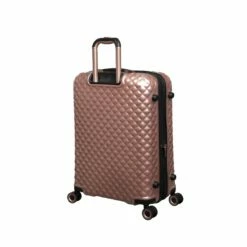 IT Luggage Glitzy - Large (Metallic Rose Gold) -UK Suitcase Sales 2024 33109 UK16 2888A08MetallicrosegoldSSBackpanel b4ec377f 4e2e 4d4a 9a20 5cc61a55d64c