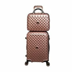 IT Luggage Glitzy - 5pc Set (Metallic Rose Gold) -UK Suitcase Sales 2024 33109 UK16 2888A08 16 2888A15MetallicrosegoldSSFrontpanel b12ca61f f2ac 443f b26c 00fd5b3f2fe0