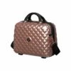 IT Luggage Glitzy - Vanity Case (Metallic Rose Gold) -UK Suitcase Sales 2024 33109 UK16 2888A15MetallicrosegoldSSFrontpanel