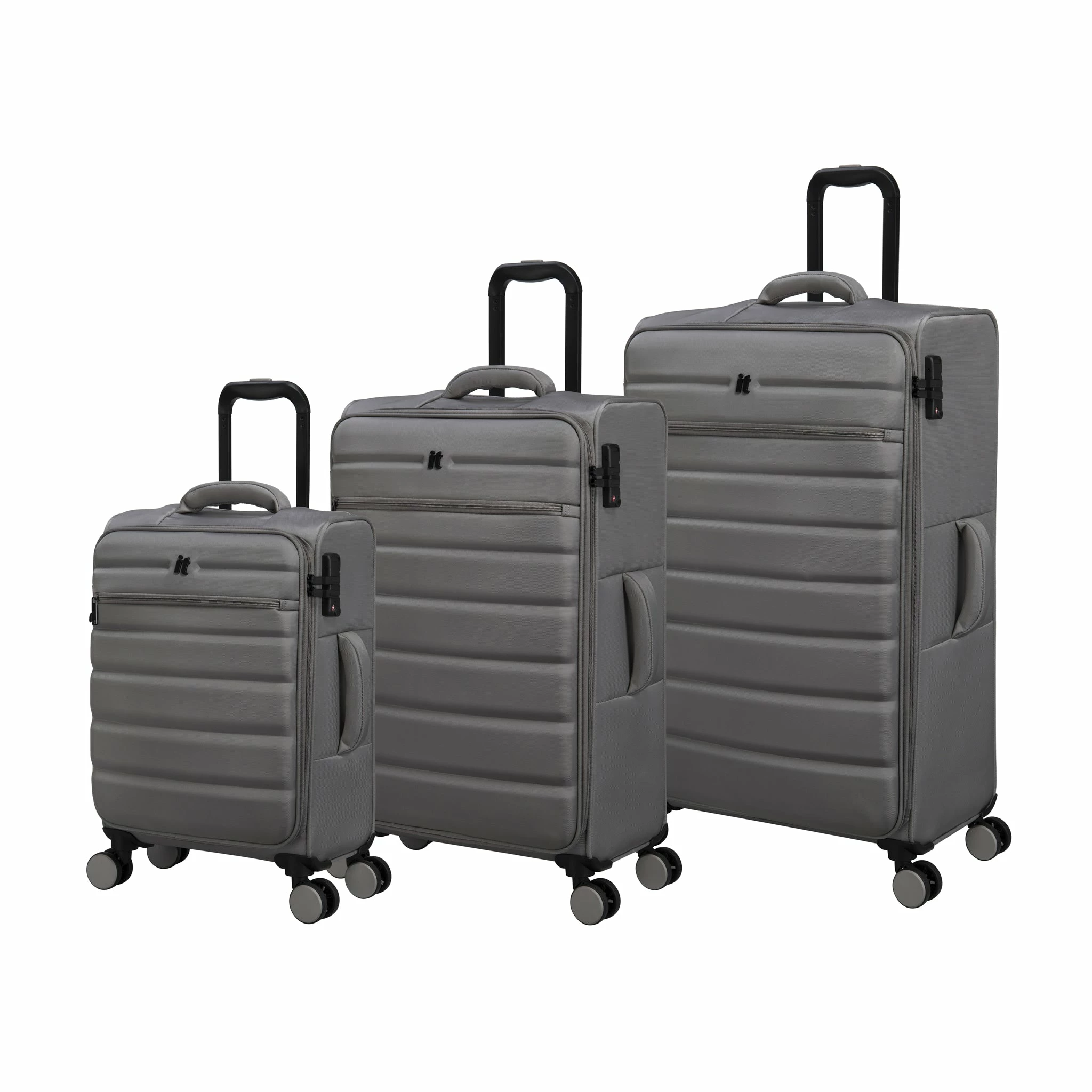 IT Luggage Census - 3pc Set (Grey Skin) 3 IT Luggage Census - 3pc Set (Grey Skin)
