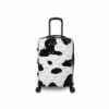 IT Luggage Indulging - Cabin (Moo Cow Print) -UK Suitcase Sales 2024 33198 UK16 3039A08Moocowblack whiterepeatprintSSFrontpaneldirectly18.5in e5556dfa c58b 4584 8f20 d614e9c46889