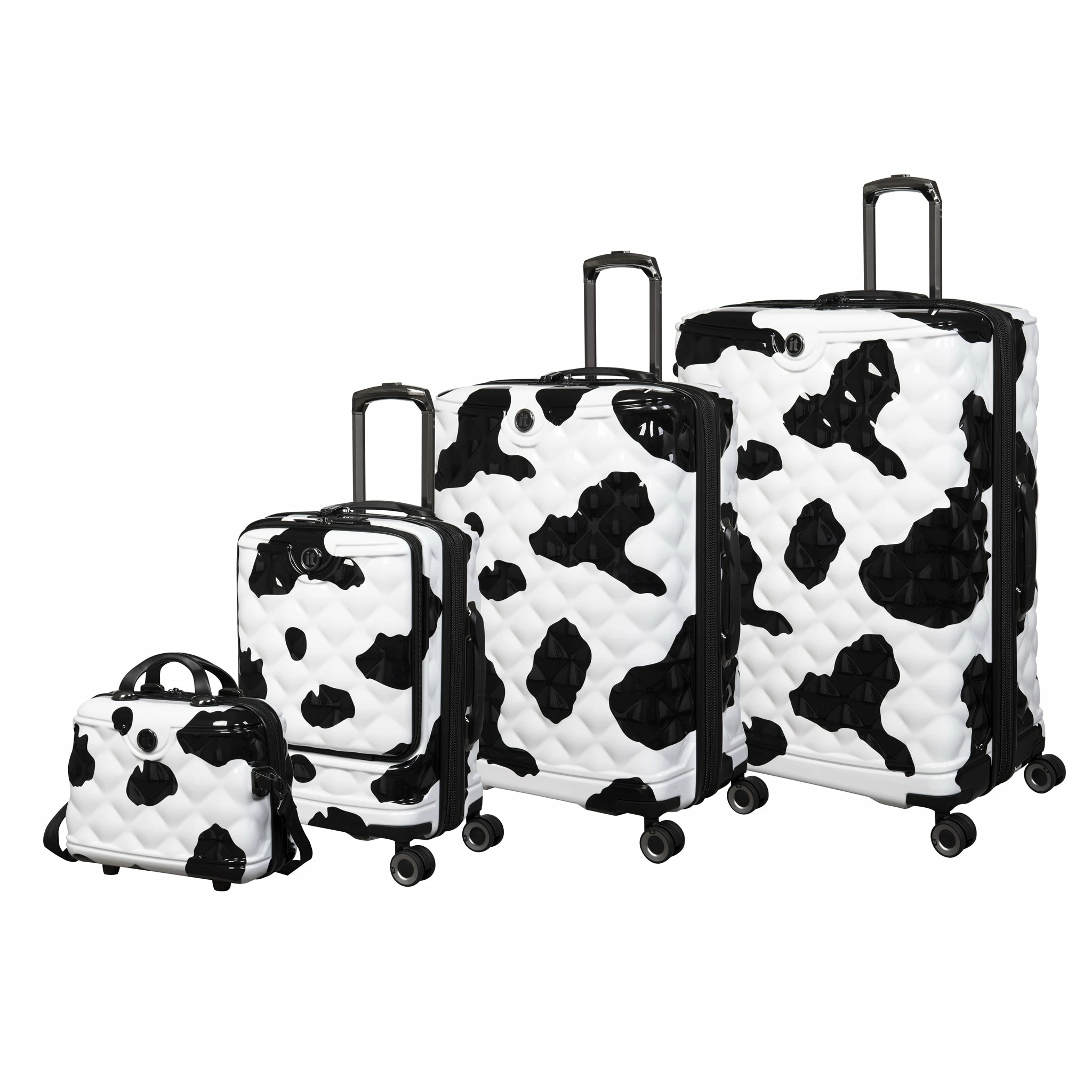 IT Luggage Indulging II - 4pc Set (Moo Cow Print) 21 IT Luggage Indulging II - 4pc Set (Moo Cow Print) - Image 19
