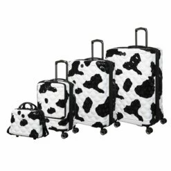 IT Luggage Indulging II - Cabin With Pocket (Moo Cow Print) 30 IT Luggage Indulging II - Cabin With Pocket (Moo Cow Print) -UK Suitcase Sales 2024 33198 UK16 3039A08Moocowblack whiterepeatprintSSFrontpanelset3 a389b72d 7bf7 41af 96dd 4692bde3721e
