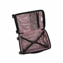 IT Luggage Indulging - Cabin (Moo Cow Print) -UK Suitcase Sales 2024 33198 UK16 3039A08Moocowblack whiterepeatprintSSinterior18.5in f3ccf571 dad3 4285 8e8a 7f9672d60738