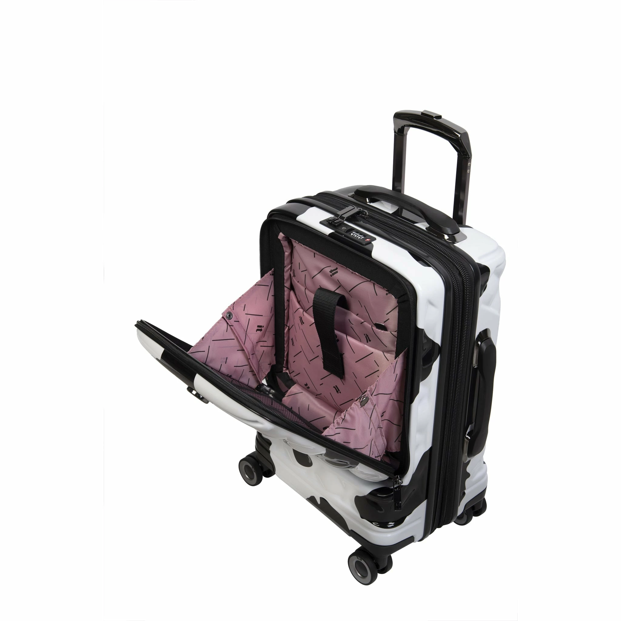 IT Luggage Indulging II - 4pc Set (Moo Cow Print) 12 IT Luggage Indulging II - 4pc Set (Moo Cow Print) - Image 10