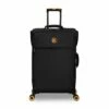 Simultaneous - Medium (Black) 2 Simultaneous - Medium (Black) -UK Suitcase Sales 2024 33202 UK12 2900 08BlackSSFrontpaneldirectly24in